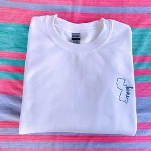 Embroidered New Jersey Home Sweatshirt